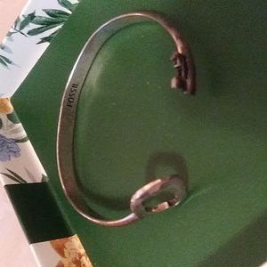 Fossil bangle bracelet